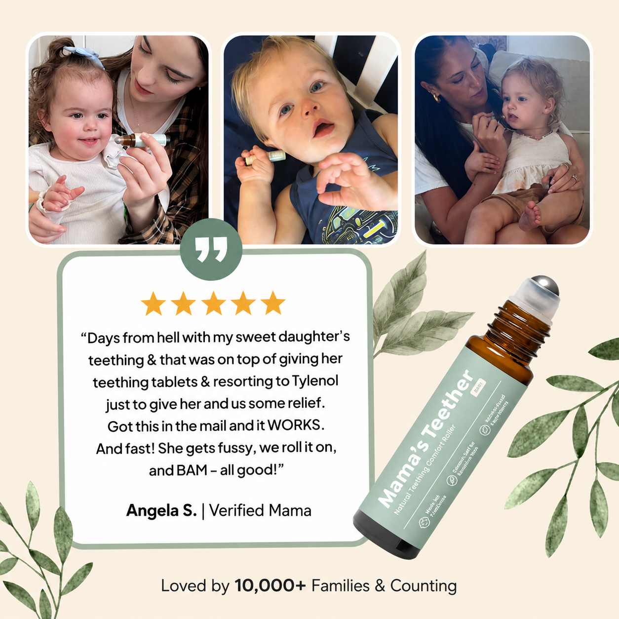 Teething Soothing Roller