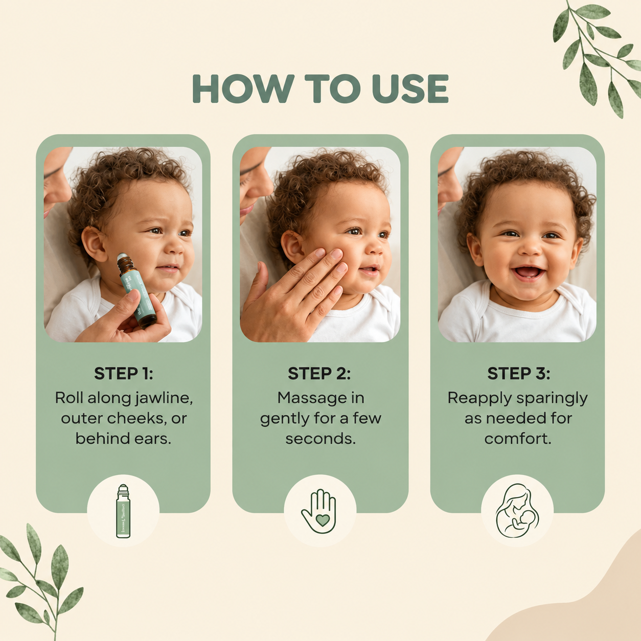 Teething Soothing Roller