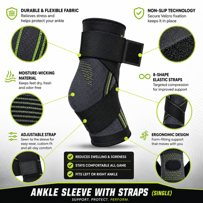 HeelHero - Youth Heel & Growth Plate Support Sleeve