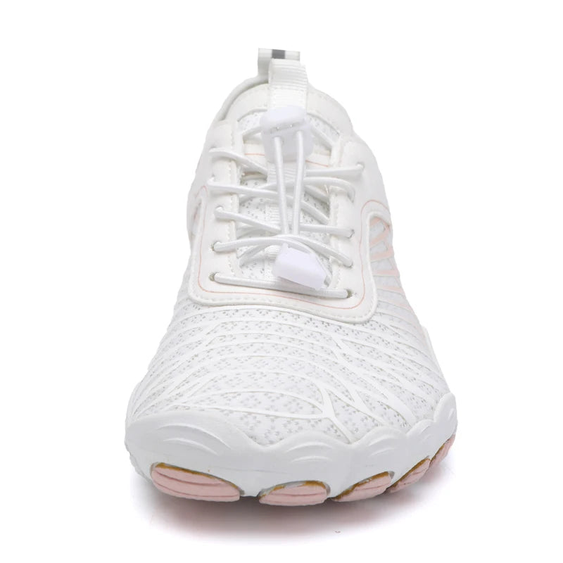 Quick-Dry Anti-Slip Couple Aqua Shoes Summer Beach Swimming Wading Breathable Creek Tracing Water Shoes for Men and Women